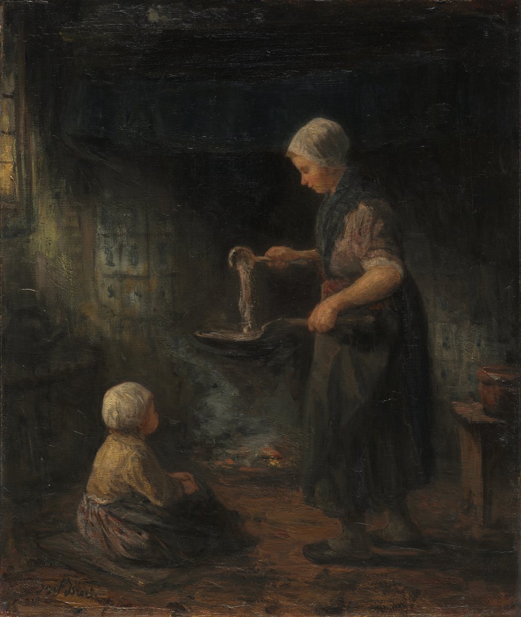 Krep, c. 1875. by Jozef Israëls