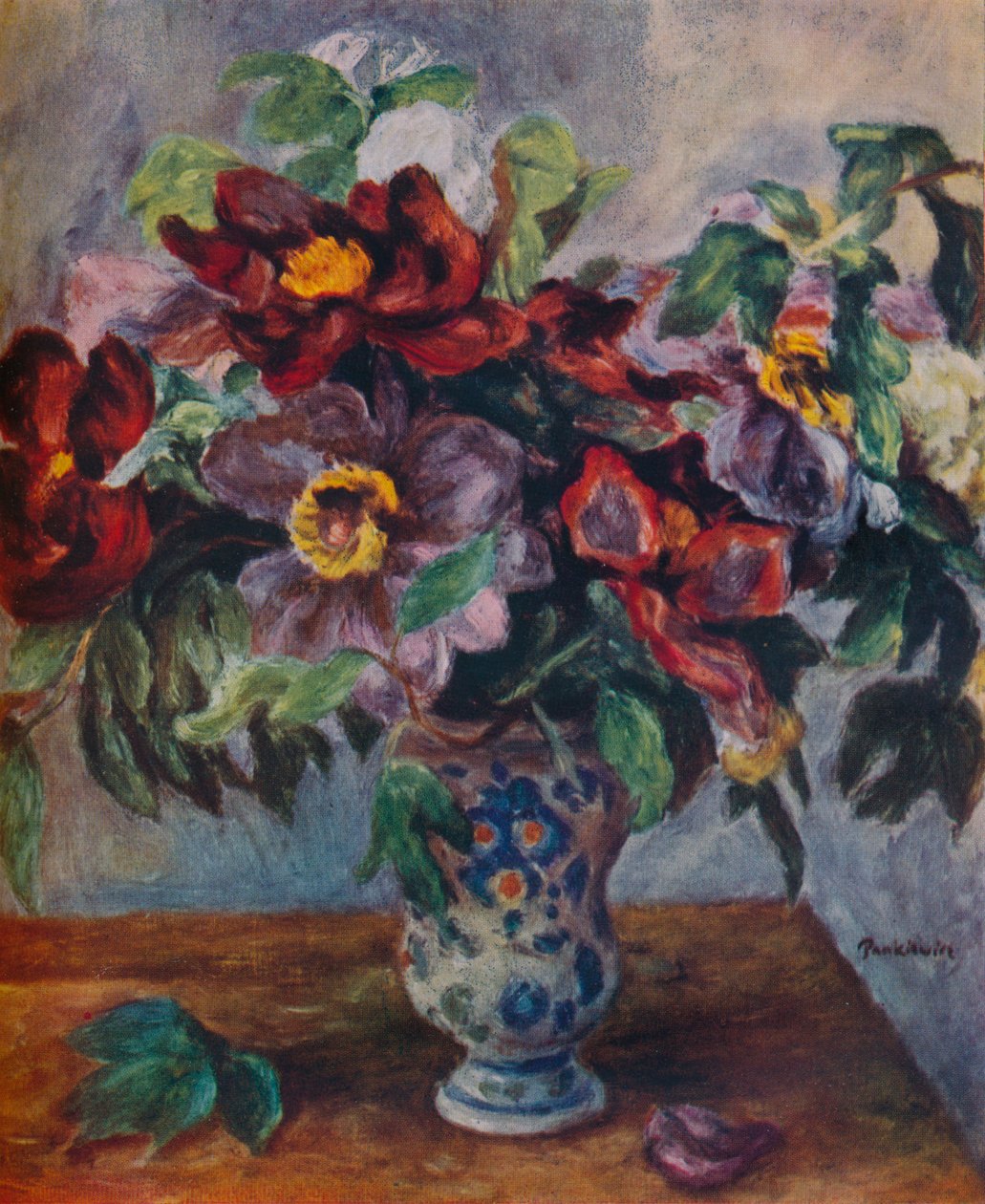 Çiçekler, 1920