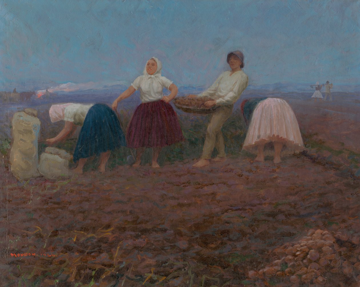 Patates Toplama by Jozef Teodor Mousson