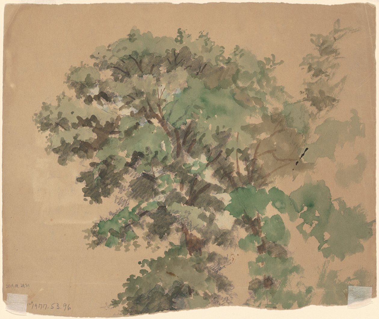 Ağaç [ters] by Jr. Enoch Wood Perry