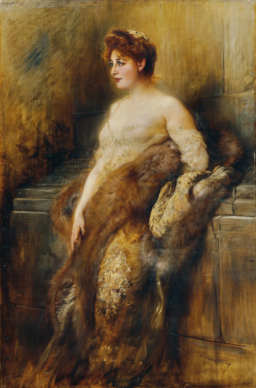 Bayan Bonn by Jószef Arpád Koppay Baron von Drétoma