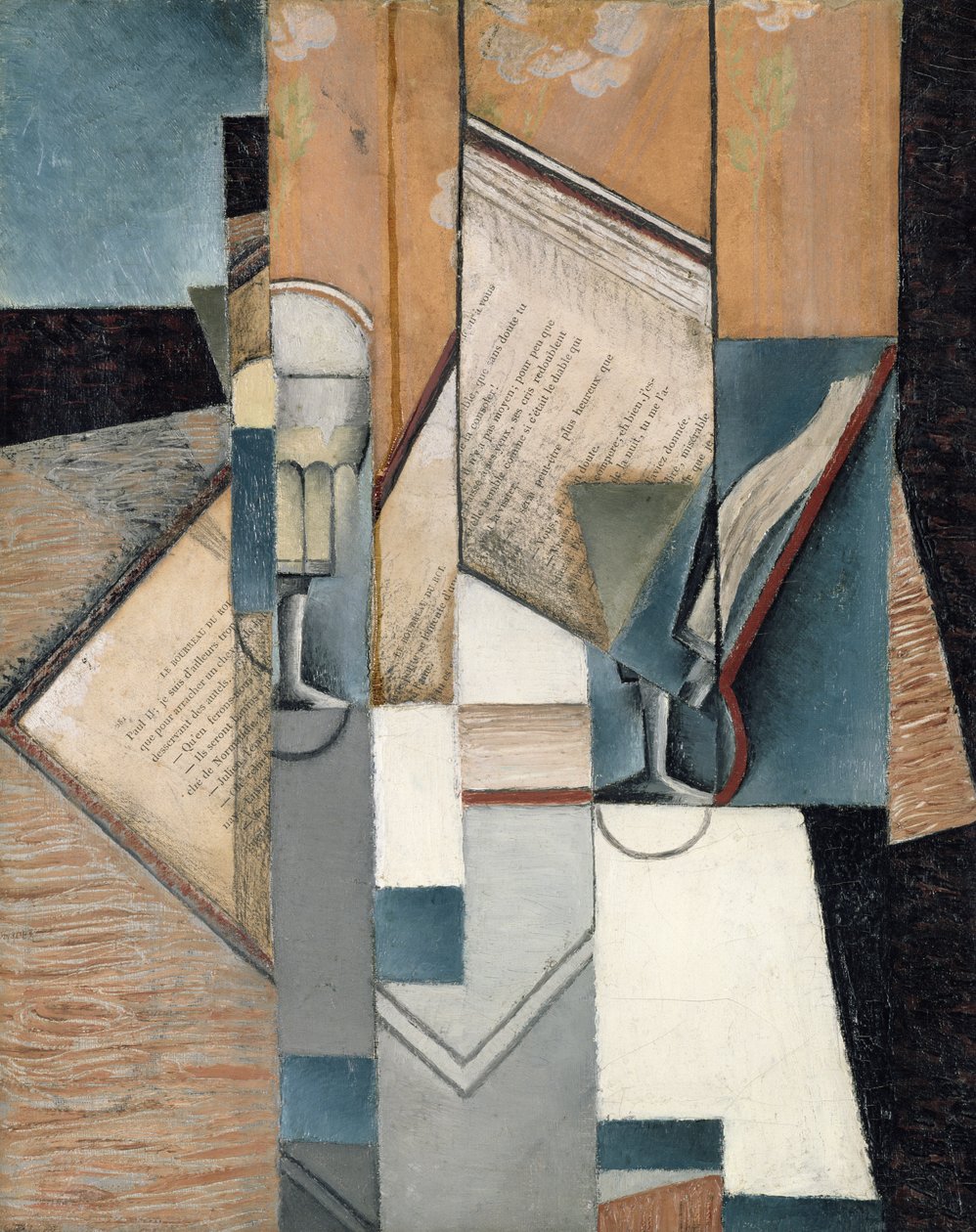 Kitap, 1913 by Juan Gris