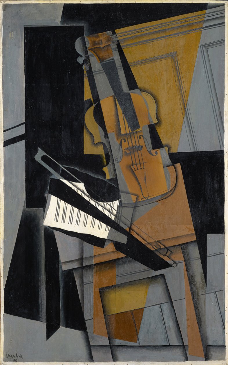 Keman, 1916 by Juan Gris