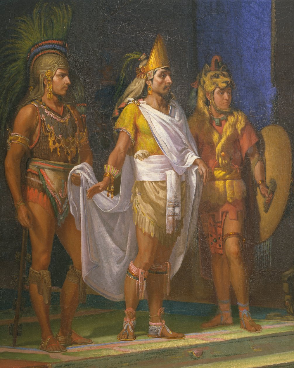 İmparator Montezuma II (c.1470-1520) by Juan Ortega