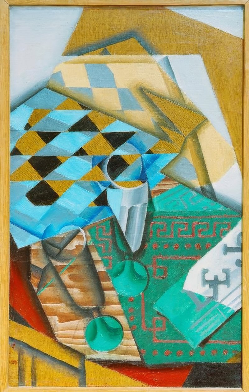satranç tahtası by Juan Gris