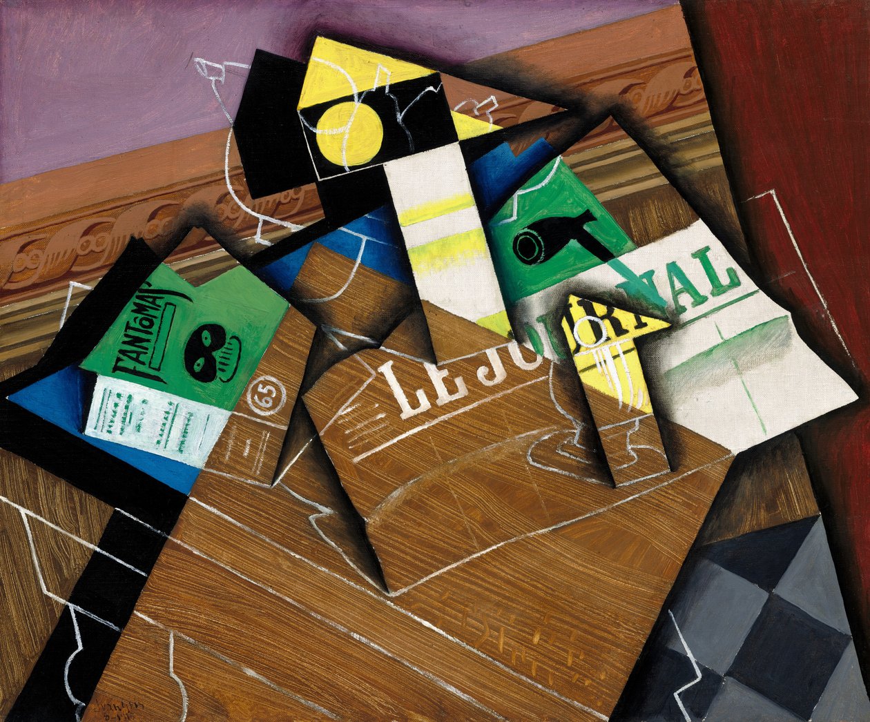 Hayaletler, 1915. by Juan Gris