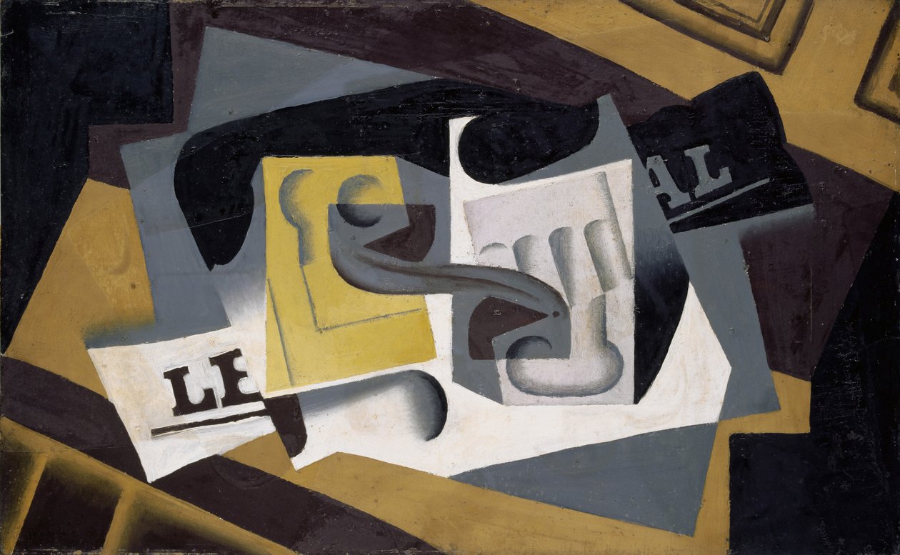 Cam ve Gazete by Juan Gris
