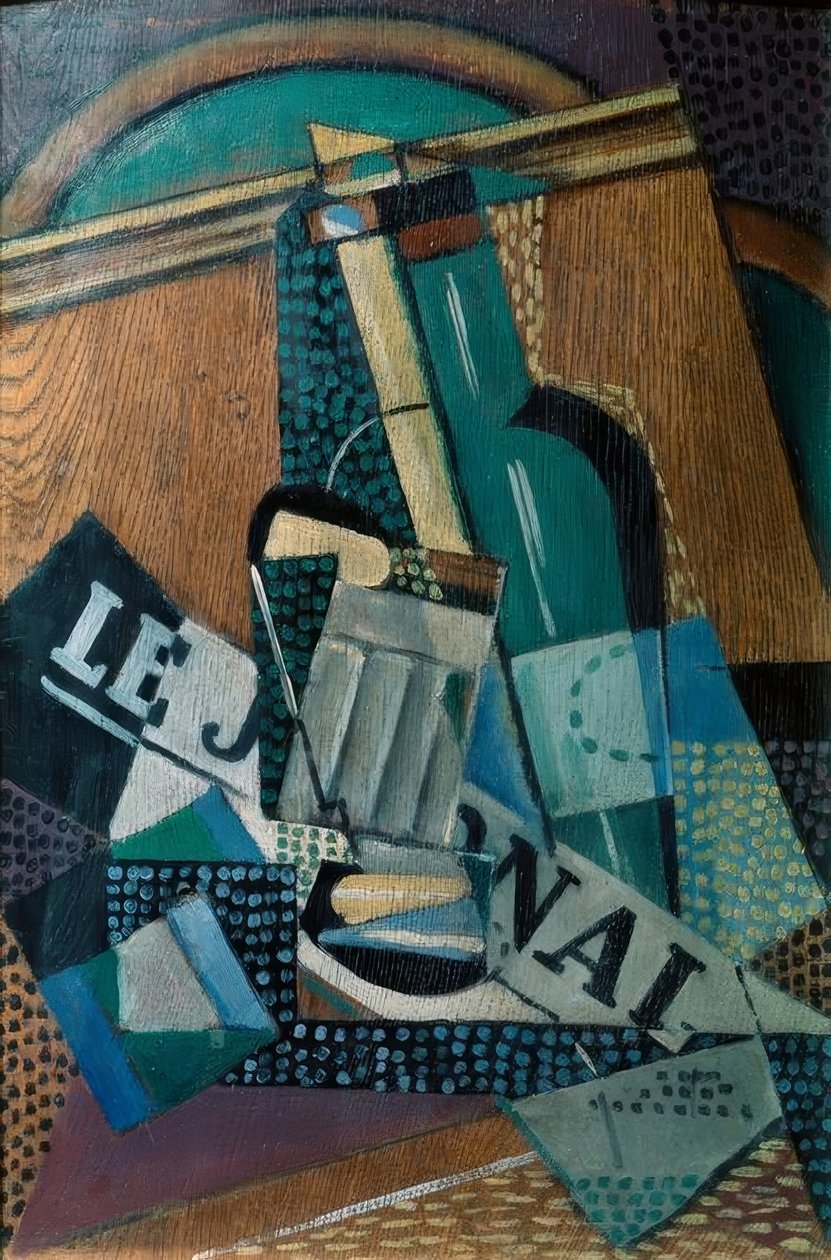 Gazete by Juan Gris