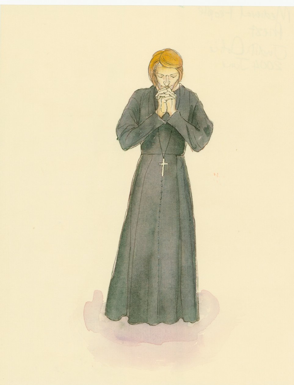 Bir ortaçağ rahibi, 2004. by Judith Dobie