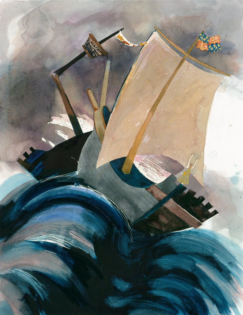Winchelsea Savaşı, 1350 2010. by Judith Dobie