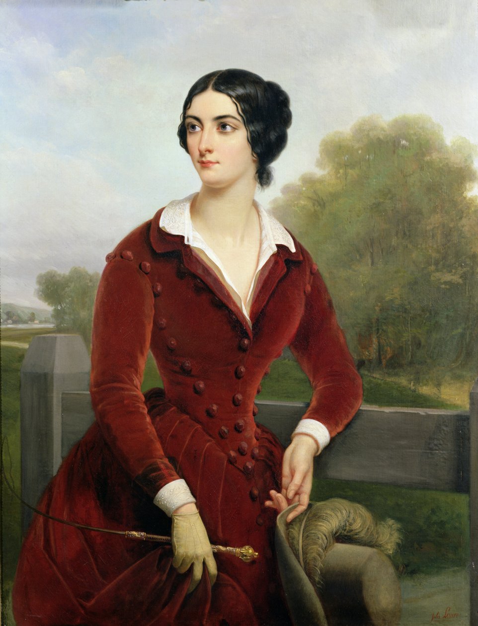 Eliza Gilbert (1821-61) by Jules Joseph Augustin Laurens