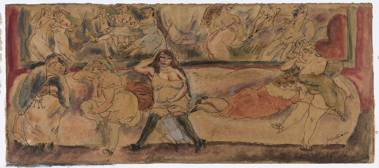 Evi Kapat by Jules Pascin