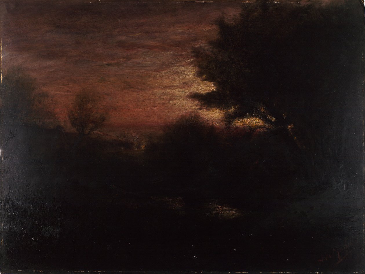 Akşam manzarası by Jules R. Mersfelder