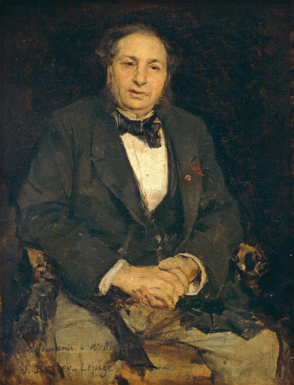 Simon Hayem by Jules Bastien Lepage