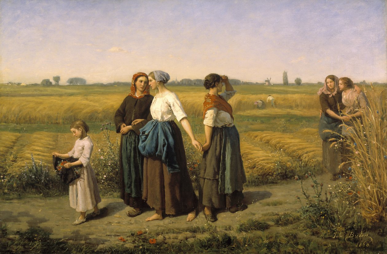 Orakçılar by Jules Breton