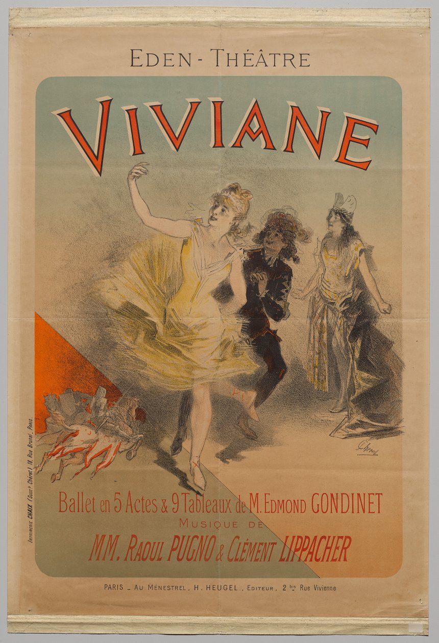 Viviane by Jules Cheret