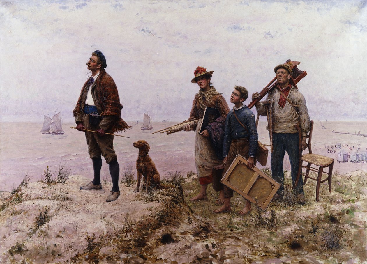 Amatör Bir Ressam; Amatör Bir Ressam, by Jules Denneulin