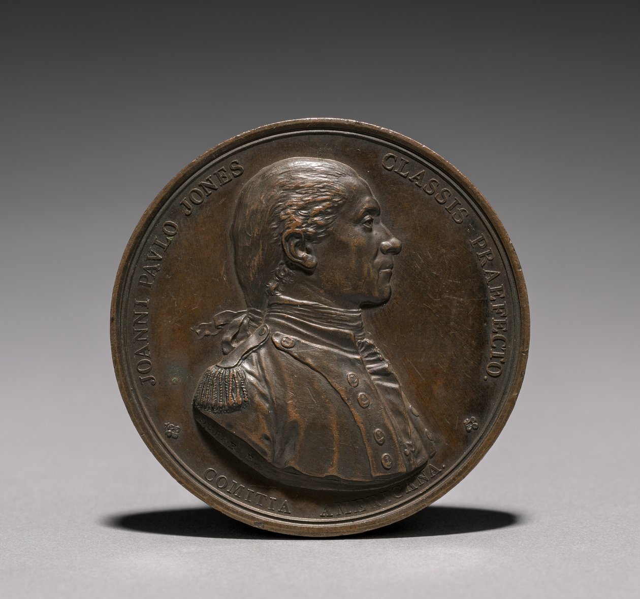 Madalya: John Paul Jones. by Jules Dupré