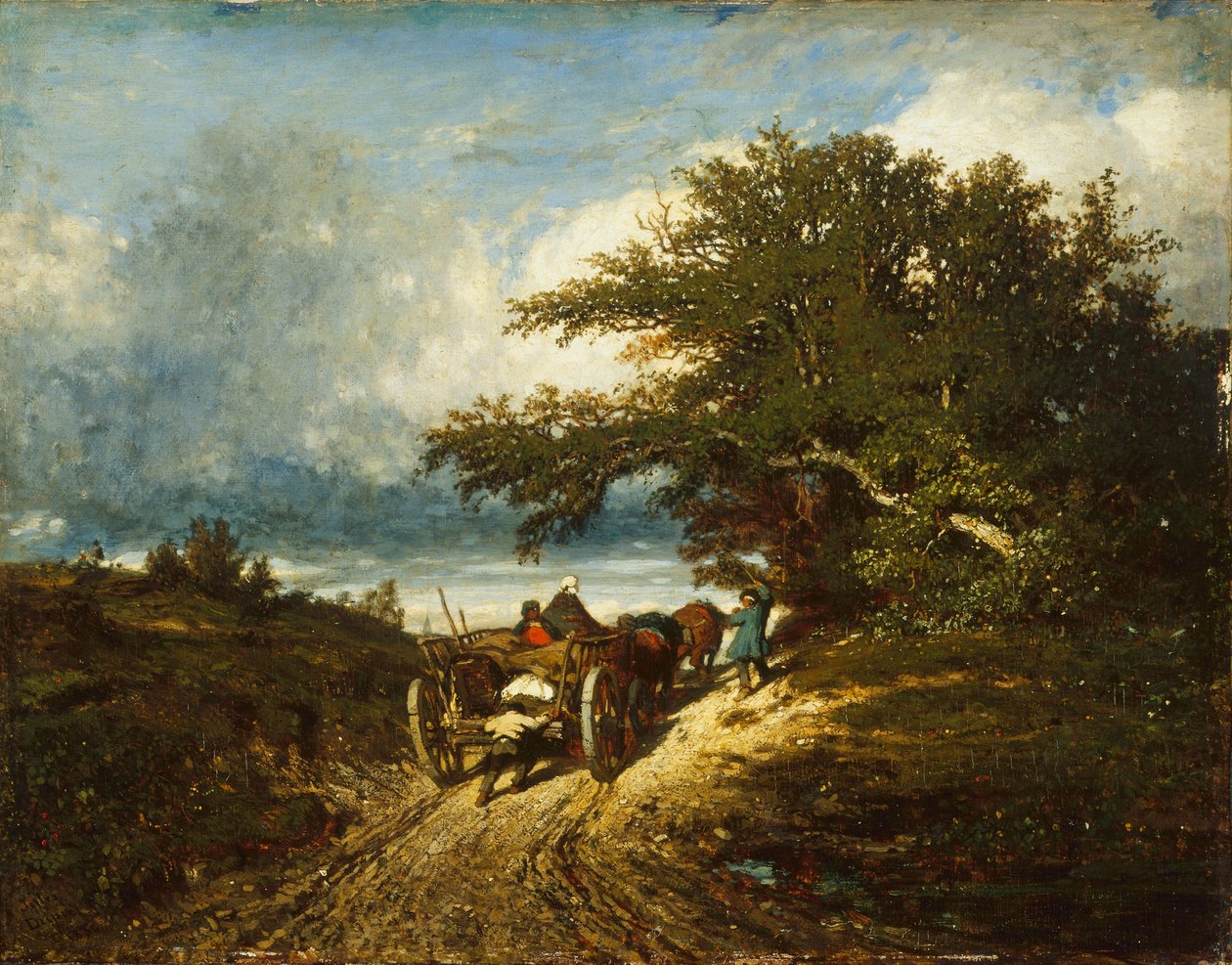 Yolda, 1856 by Jules Dupré