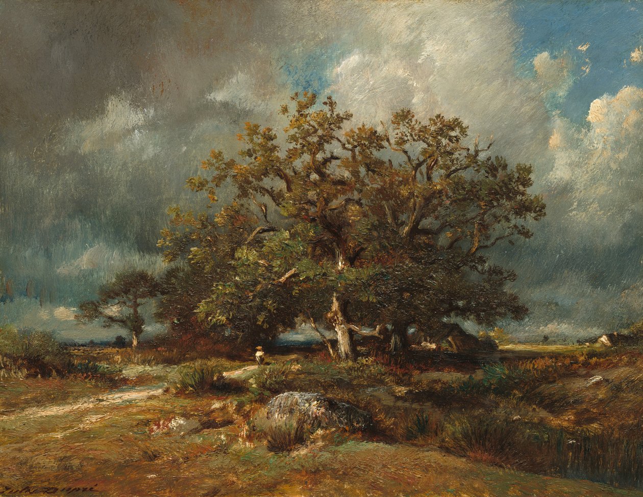 Eski Meşe, c. 1870. by Jules Dupré