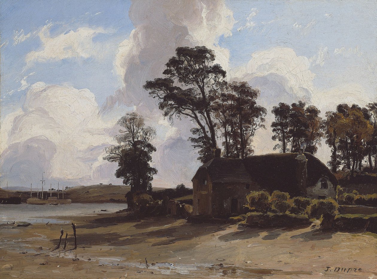 Haliç Çiftliği by Jules Dupré