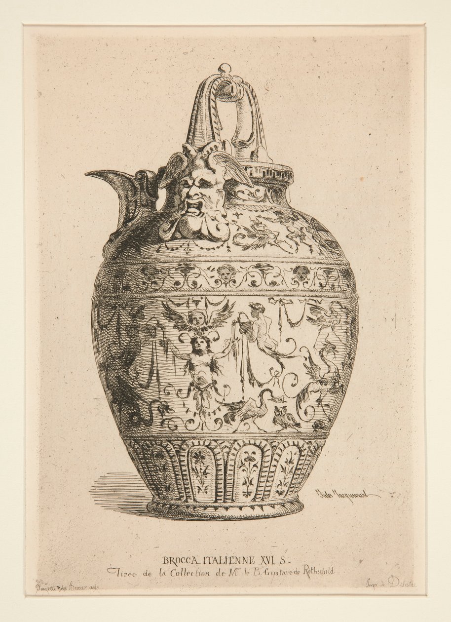 İtalyan Brocca XVI S. by Jules Ferdinand Jacquemart