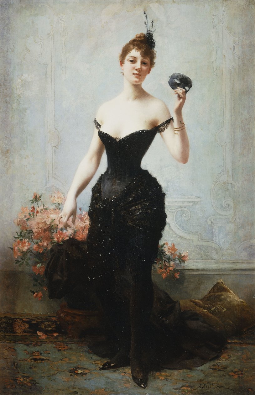 maskeli top, by Jules Frederic Ballavoine