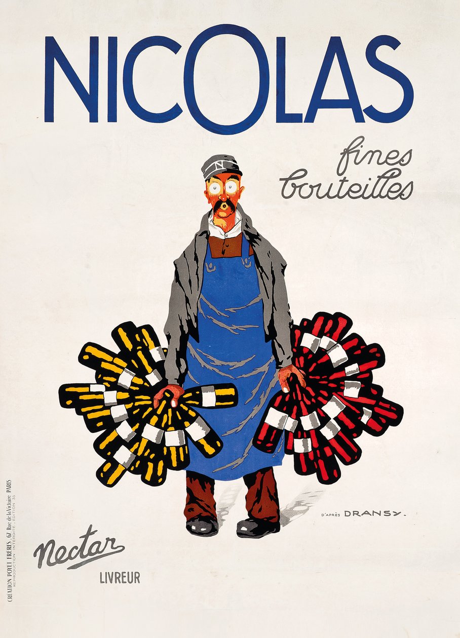 Nicolas, Nektar, c.1930 (renkli taş) by Jules Isnard Dransy
