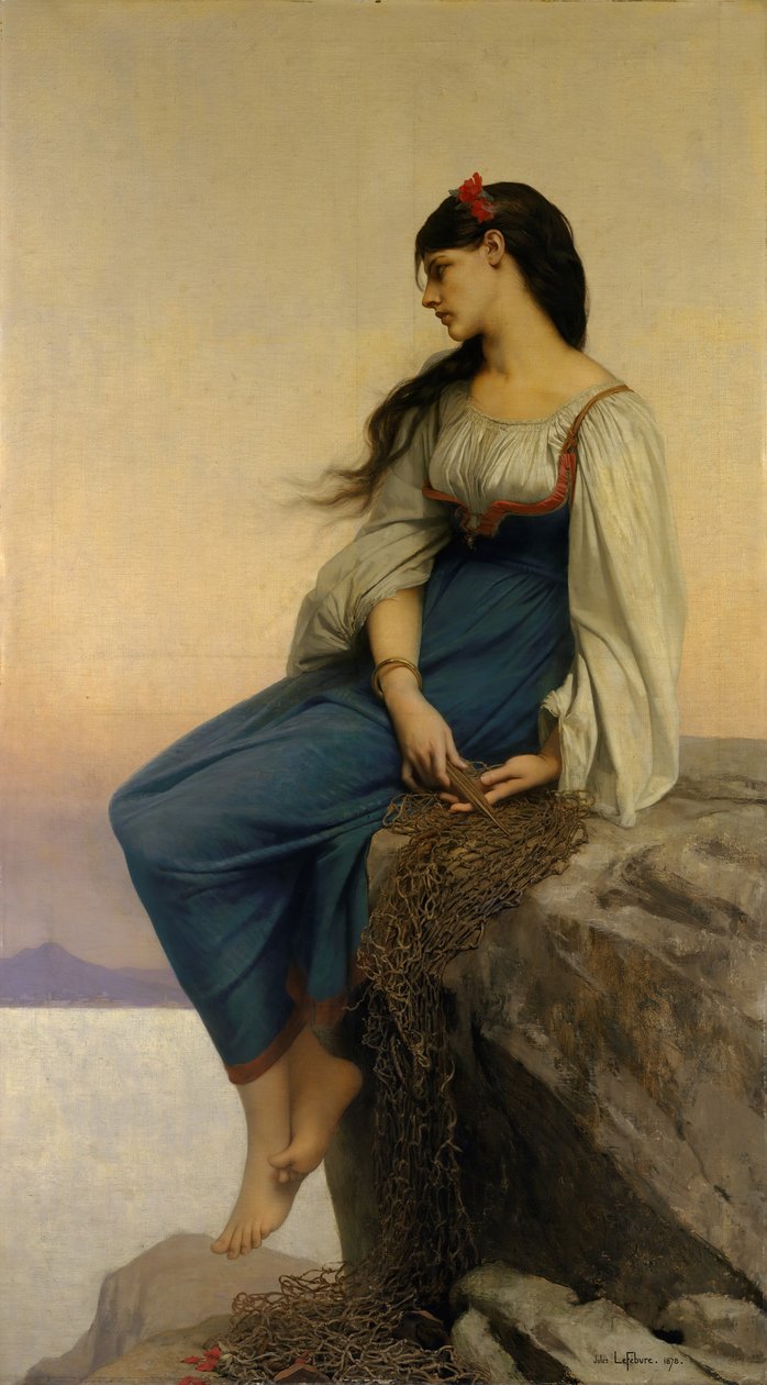 Graziella, 1878. by Jules Joseph Lefebvre