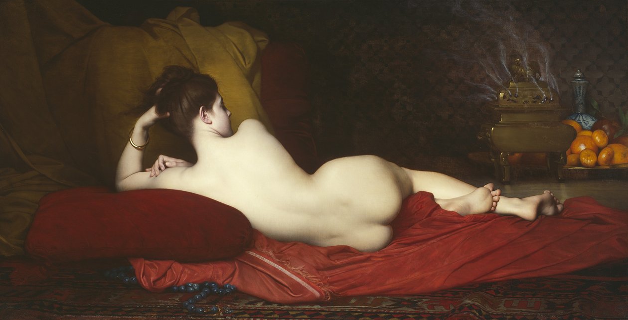 Odalık, 1874 by Jules Joseph Lefebvre