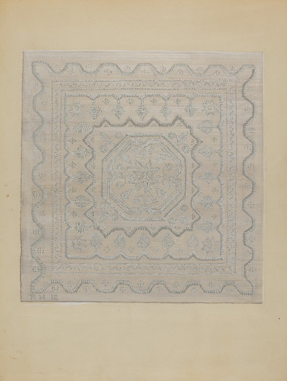Candlewick Örtü Dokuma, 19351942. by Jules Lefevere