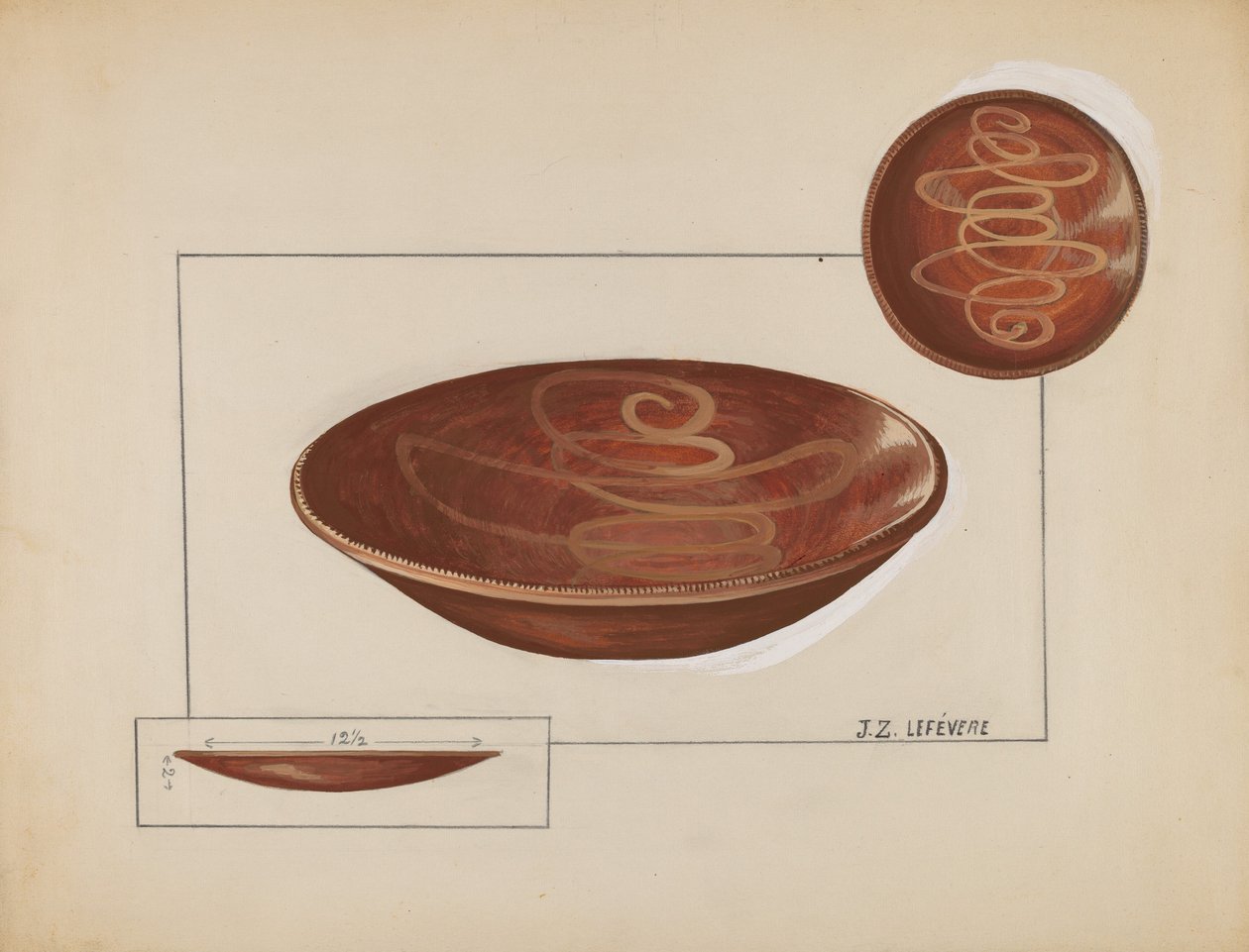 Pasta tabağı by Jules Lefevere