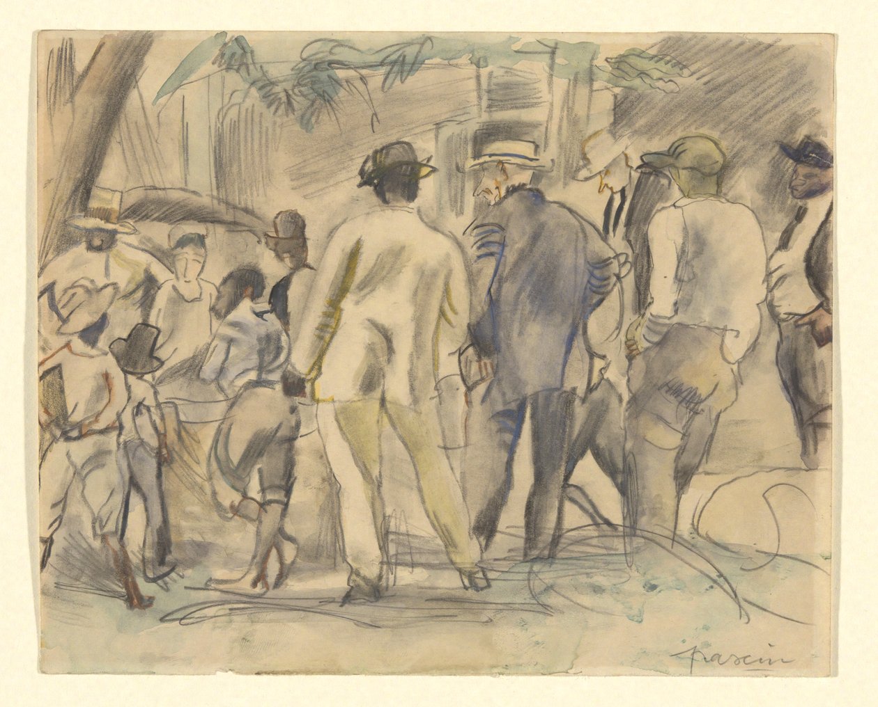 Kalabalık, Charleston by Jules Pascin