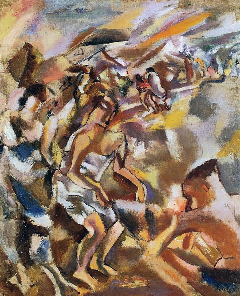 Küba Figürleri, 1917 by Jules Pascin