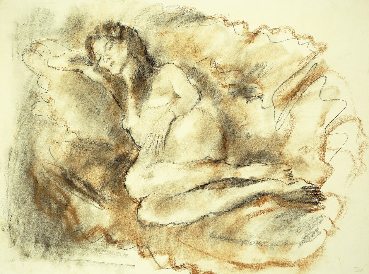 Çıplak Yalan; Çıplak Katman, 1929 by Jules Pascin