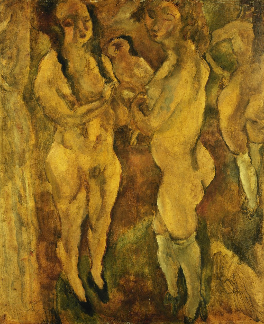Çıplak Kadınlar; Çıplak Kadınlar, 1921-1923 by Jules Pascin