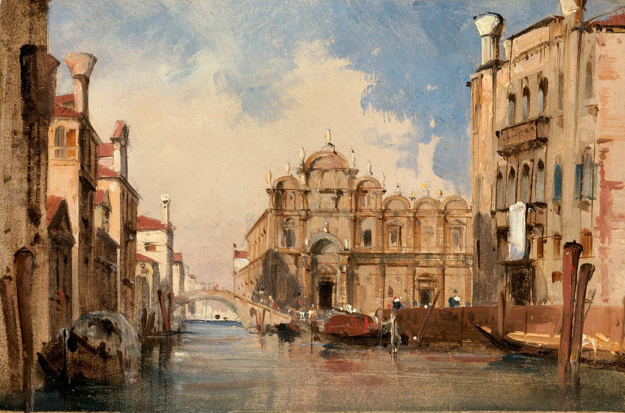 Scuola di San Marco, Venedik by Jules Romain Joyant