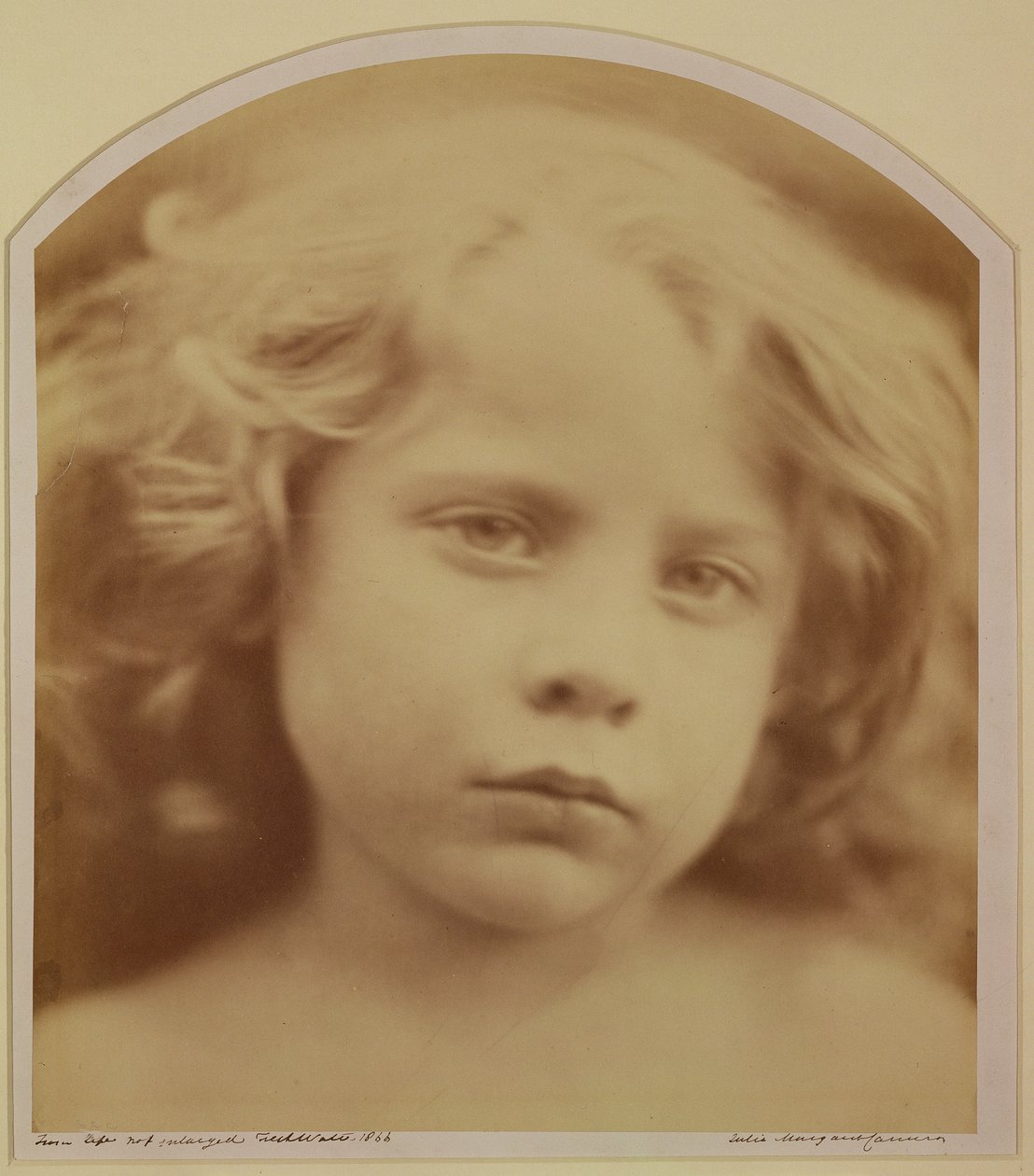 Bir Çocuğun Portresi, 1866 by Julia Margaret Cameron