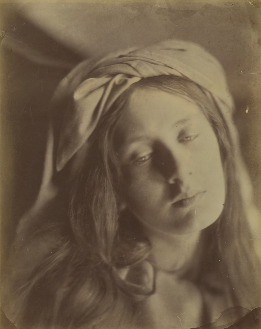 Beatrice, 1866. by Julia Margaret Cameron