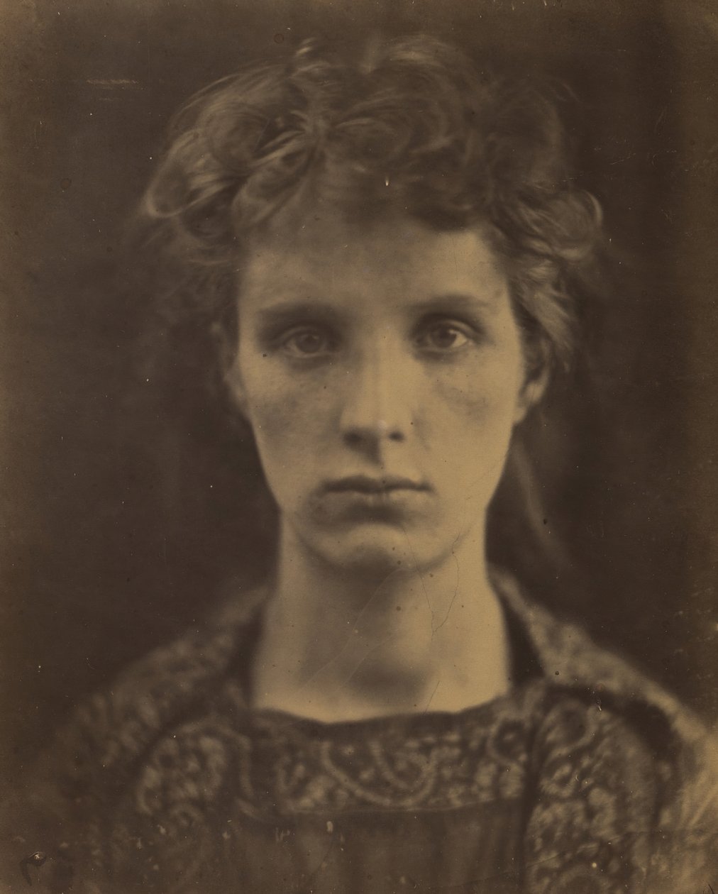 Cassiopeia, 1866. by Julia Margaret Cameron