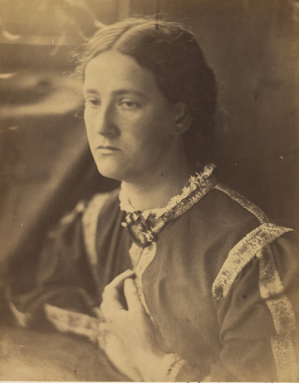 Julia Herschel, 1865. by Julia Margaret Cameron