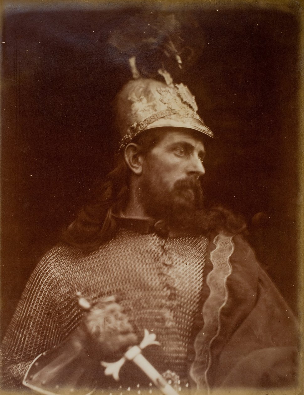 Kral Arthur, 1874. by Julia Margaret Cameron