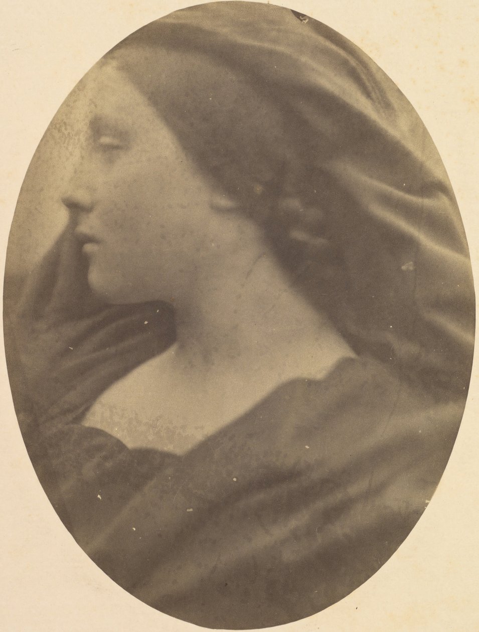 [Mary Hillier], yakl. 1864-66. by Julia Margaret Cameron