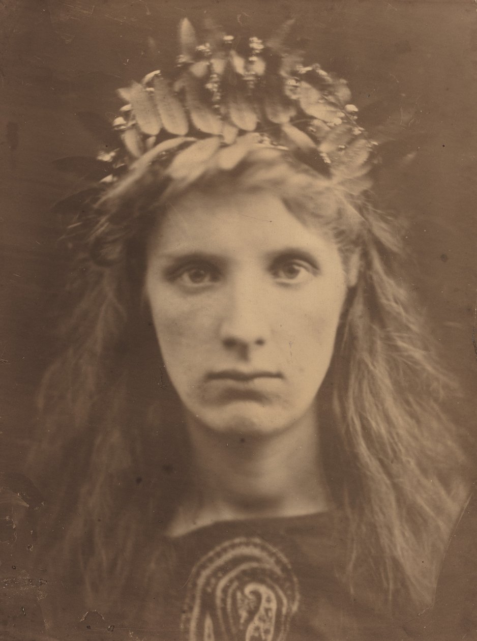 Bayan Keene, 1866. by Julia Margaret Cameron