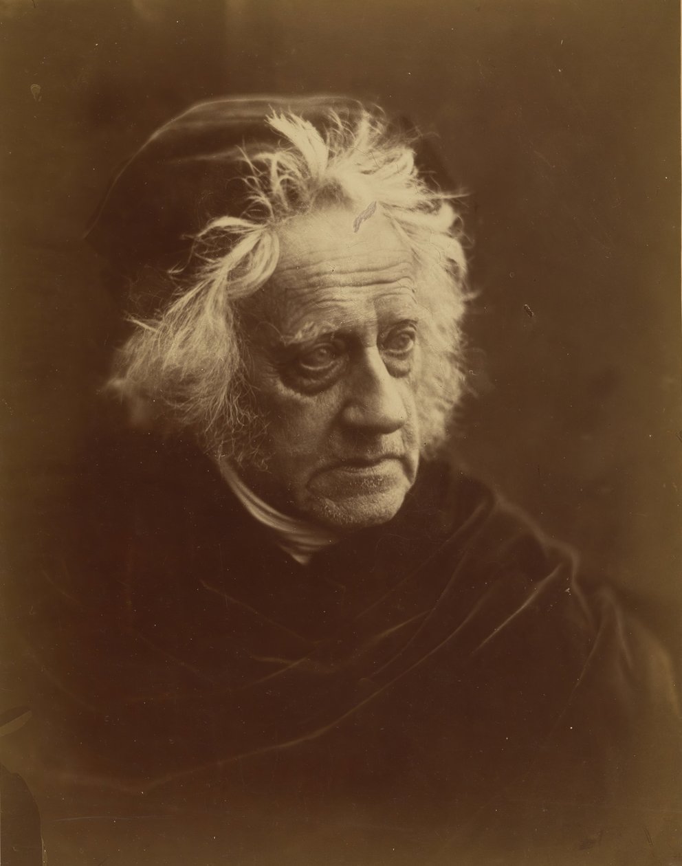 Sir John Herschel, 1867. by Julia Margaret Cameron