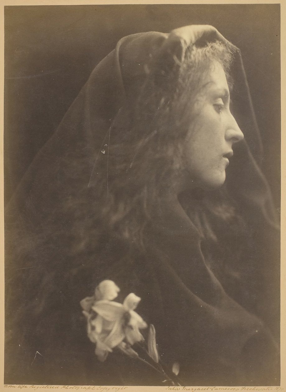 Kabirdeki Melek, 1869. by Julia Margaret Cameron