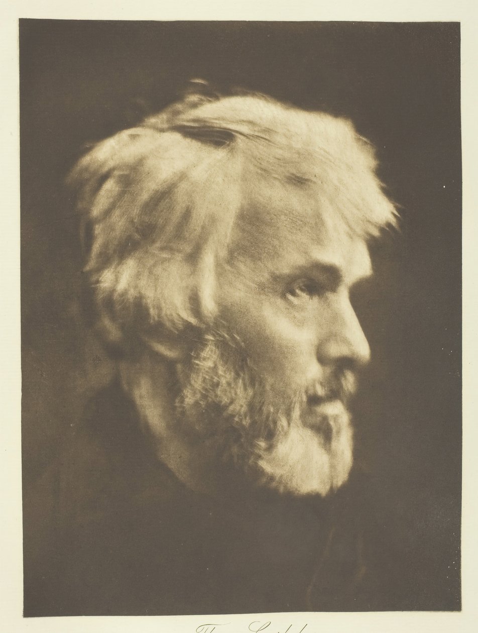 Thomas Carlyle, 1867, basılmış c. 1893. by Julia Margaret Cameron