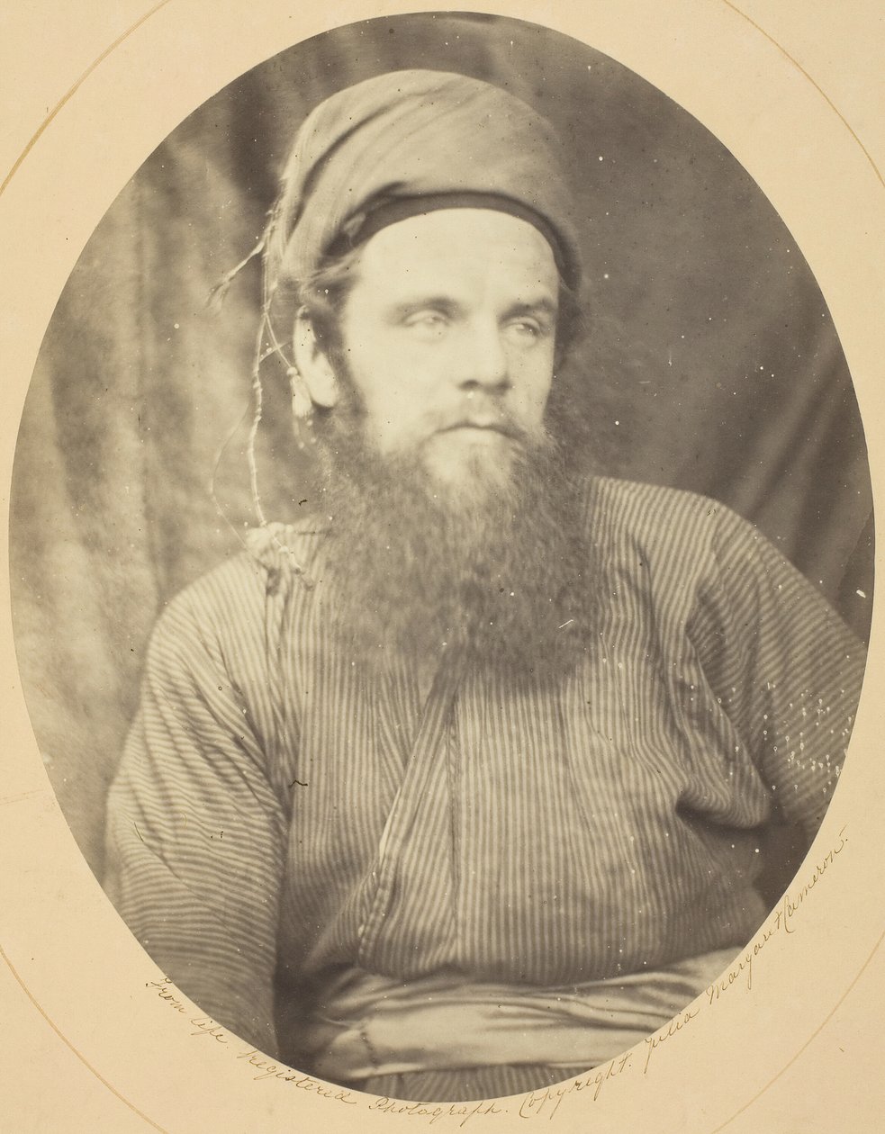 William Holman Hunt, 1864. by Julia Margaret Cameron