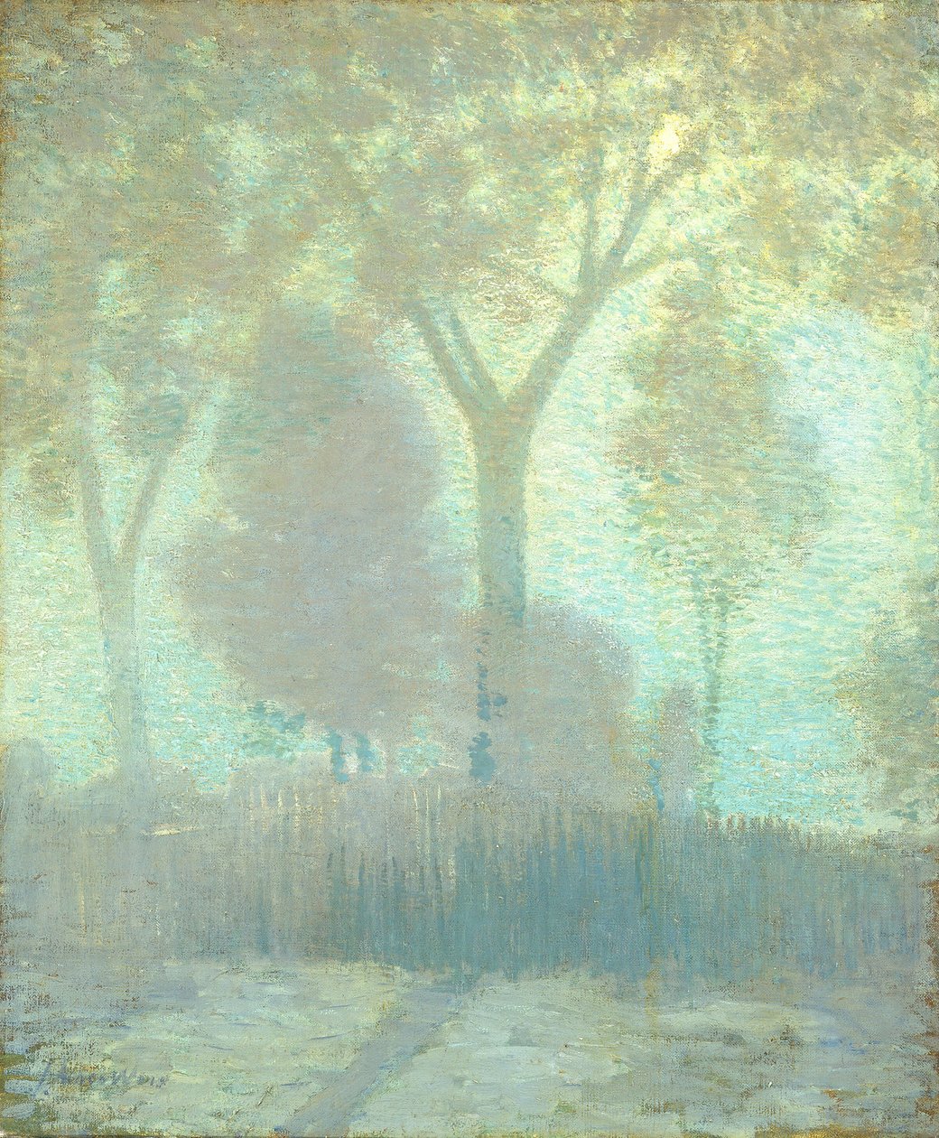 Ay ışığı, ç. 1905. by Julian Alden Weir