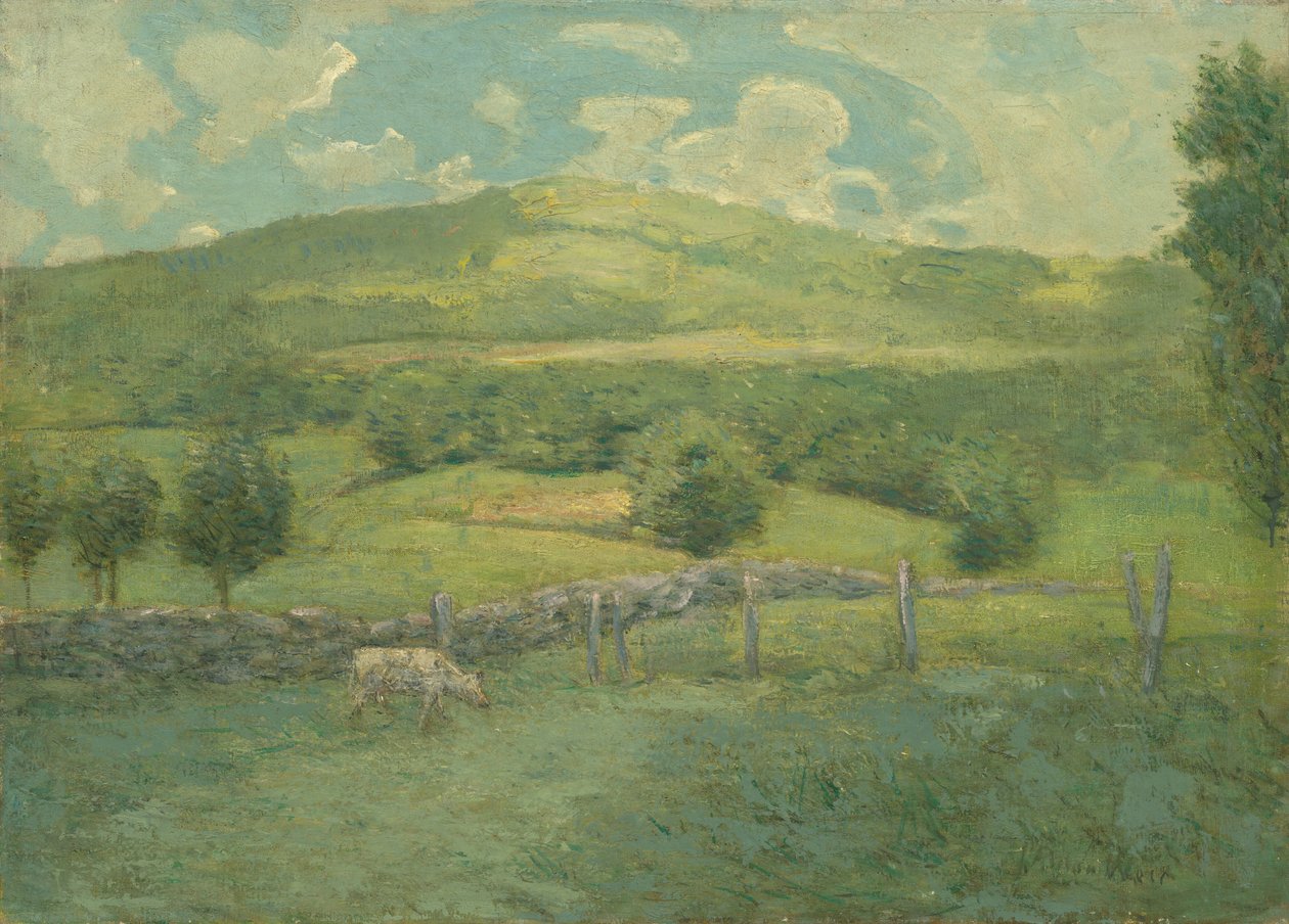 Obweebetuck, c. 1908. by Julian Alden Weir